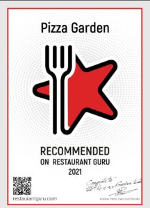 Restaurant Guru Award Recommended